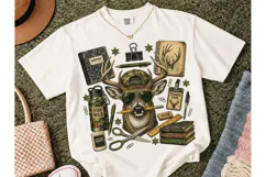 Buck School Boy PNG Sublimation Shirt Product Image 2