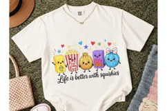 Life Is Better With Squishies PNG Tee Product Image 2