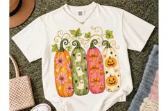 Halloween Pumpkin Fall PNG Tee Design Product Image 2