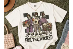 Ain't No Rest Wicked Skeleton Mom PNG Product Image 1