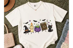 Kawaii Halloween Witch PNG Shirt Design Product Image 2