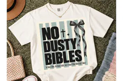 No Dusty Bibles Christian PNG Shirt Product Image 2