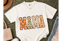 Mama Boho Daisy Retro PNG Sublimation Product Image 2