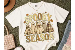 Spooky Season Ghost Fall PNG Shirt Desig Product Image 2