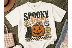 Spooky Season Halloween PNG Tee Design Product Image 2