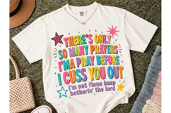 Funny Prayer Cuss You Out PNG Shirt Product Image 2
