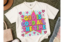 God Is Good All The Time PNG Tee Product Image 2