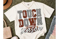 Touchdown Season PNG Football Tee Design Product Image 2