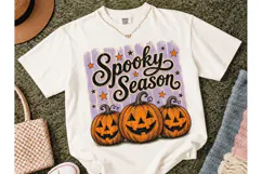 Spooky Season Pumpkin PNG Shirt Design Product Image 2