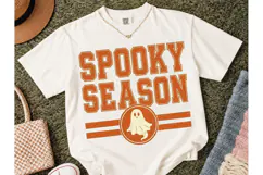 Spooky Season Ghost Halloween PNG Tee-Spooky Season Ghost Ha Product Image 2
