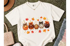 Kawaii Caramel Apple Fall PNG Tee Design Product Image 2