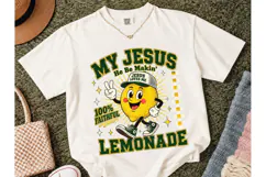 My Jesus Lemonade Lemon PNG Tee Design Product Image 2