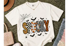 Spooky Halloween PNG Sublimation Tee Product Image 2