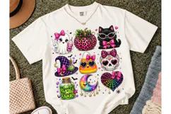 Spooky Halloween Girly PNG Shirt Design Product Image 2