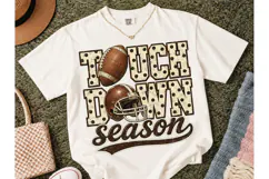 Touchdown Season Football PNG Sublimatio Product Image 2