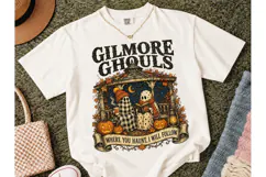 Gilmore Ghouls Halloween PNG Shirt Product Image 2