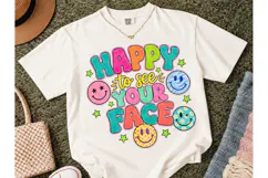Happy To See Your Face PNG Shirt Design Product Image 2