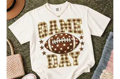Game Day Football PNG Sublimation Tee Product Image 2