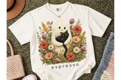 Ghost Black Cat Wildflower Espresso PNG-Ghost Black Cat Wild Product Image 2