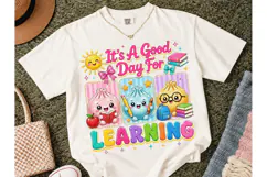 Good Day For Learning Teacher PNG Tee Product Image 2