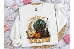 Meet Me At Salem Halloween PNG Tee Product Image 3