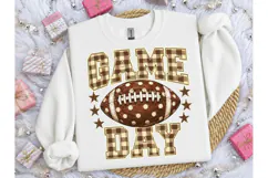 Game Day Football PNG Sublimation Tee Product Image 3