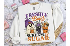 Freshly Bood Halloween Ghost PNG Shirt Product Image 1