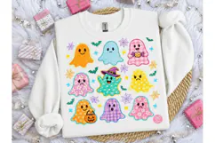 Cute Halloween Ghost PNG Shirt Design Product Image 1