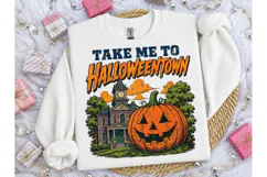 Take Me To Halloweentown PNG Tee Product Image 3