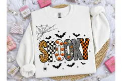 Spooky Halloween PNG Sublimation Tee Product Image 1