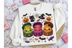 Halloween Kawaii Cauldron PNG Shirt Desi Product Image 1