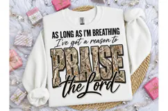 Praise The Lord Christian PNG Shirt Product Image 2