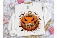 Evil Jack-O-Lantern Halloween PNG Tee Product Image 3
