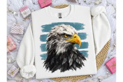 Bald Eagle Portrait PNG Sublimation Tee Product Image 1