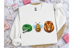 Hose Bee Lion Funny Rebus PNG Tee Design Product Image 1
