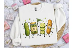 Pickle Lover Fun Characters PNG Shirt Product Image 3