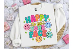 Happy To See Your Face PNG Shirt Design Product Image 3