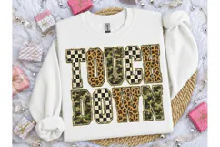 Touchdown PNG Football Sublimation Tee Product Image 1
