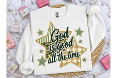 God Is Good All The Time PNG Shirt Product Image 1