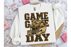 Game Day Football Helmet PNG Sublimation Product Image 2