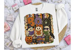 BOO Ghost Reading Books Halloween PNG Product Image 3