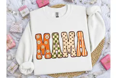 Mama Boho Daisy Retro PNG Sublimation Product Image 3