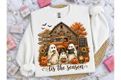 Tis The Season Halloween Ghost PNG Tee Product Image 1