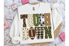 Touchdown Football PNG Sublimation Tee Product Image 1