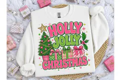 Holly Jolly Christmas PNG Shirt Design Product Image 3