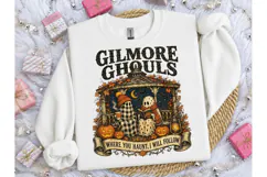 Gilmore Ghouls Halloween PNG Shirt Product Image 1