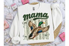 Mama Duck Hunting PNG Sublimation Design Product Image 1