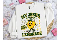 My Jesus Lemonade Lemon PNG Tee Design Product Image 1