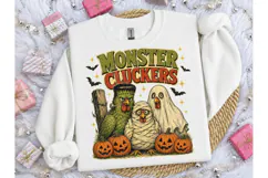 Monster Cluckers Halloween Chicken PNG Product Image 1