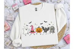 Halloween Dancing Characters PNG Tee Product Image 1